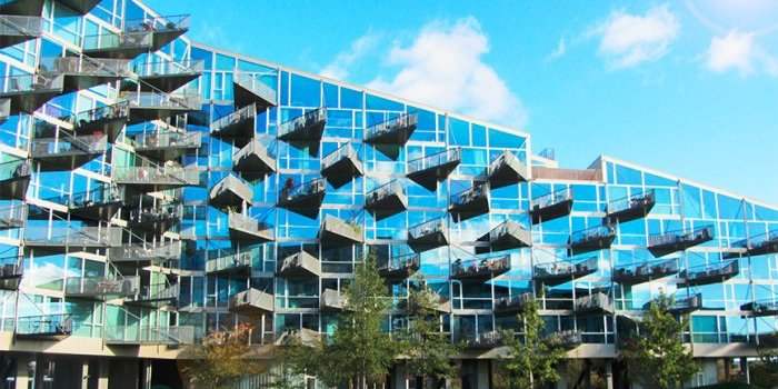 Balade archi dans le quartier de Ørestad sud 