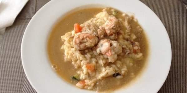 Risotto aux langoustines de Claire